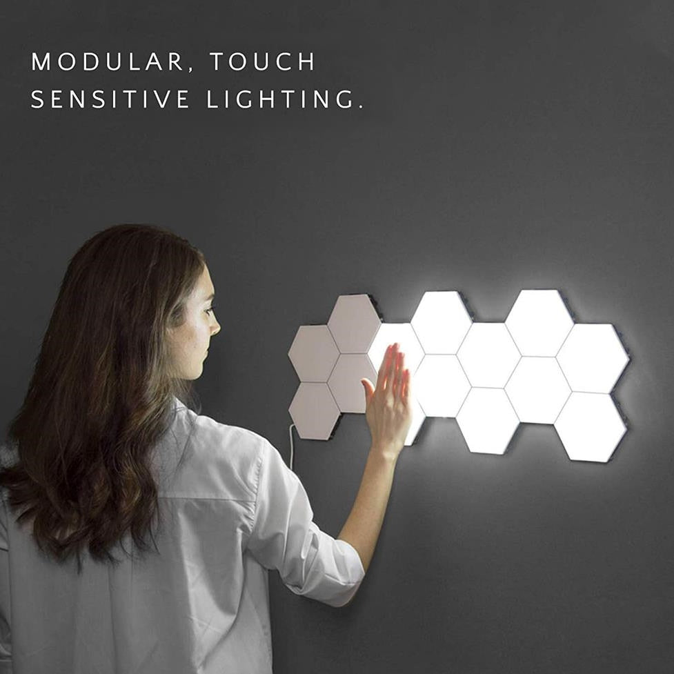 Touch Sensitive Magnetic Hexagon Lights