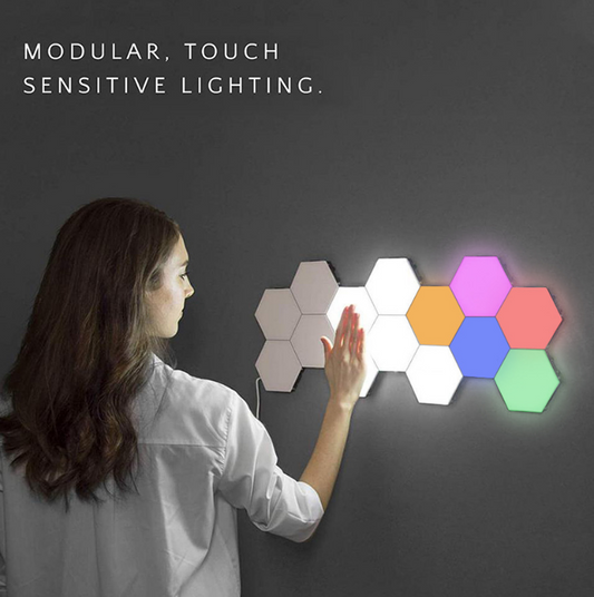 Touch Sensitive Magnetic Hexagon Lights